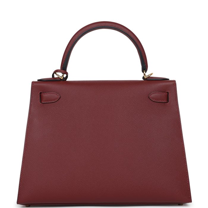 Handmade HKS 28 Rouge H Epsom Gold Hardware - 图片 5