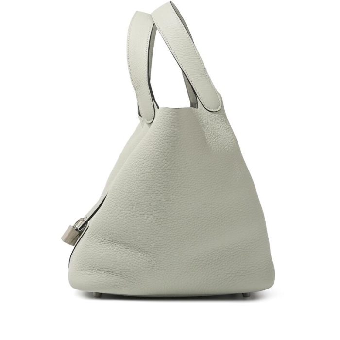 Handmade HPL 22 Gris Neve Clemence Palladium Hardware - 图片 3