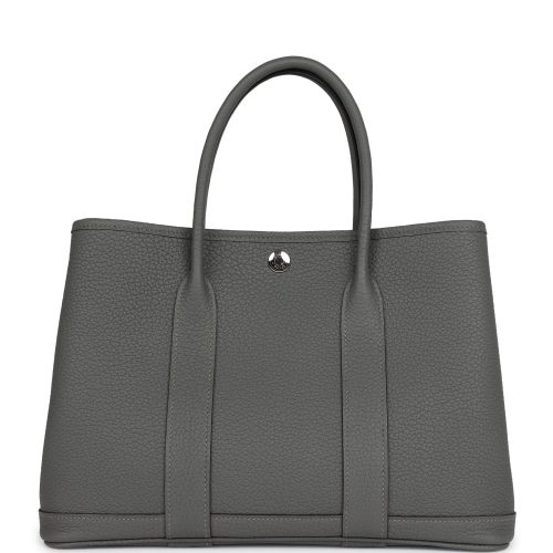 Handmade Bag HGP 30 Gris Meyer Negonda Palladium Hardware