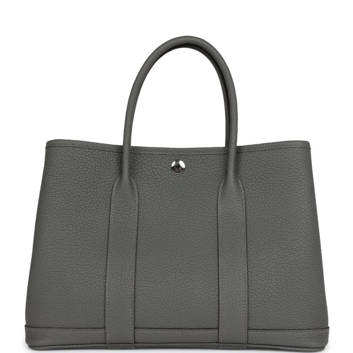 Handmade Bag HGP 30 Gris Meyer Negonda Palladium Hardware