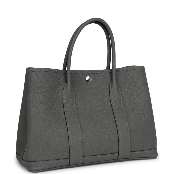 Handmade Bag HGP 30 Gris Meyer Negonda Palladium Hardware - 图片 2