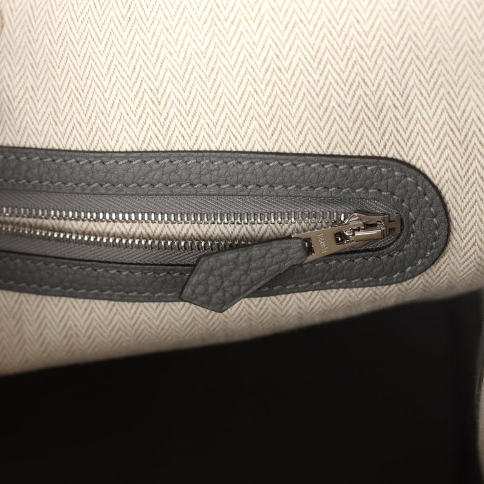Handmade Bag HGP 30 Gris Meyer Negonda Palladium Hardware - 图片 7