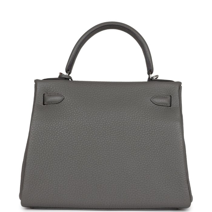 Handmade HKR 28 Gris Meyer Clemence Palladium Hardware - 图片 5