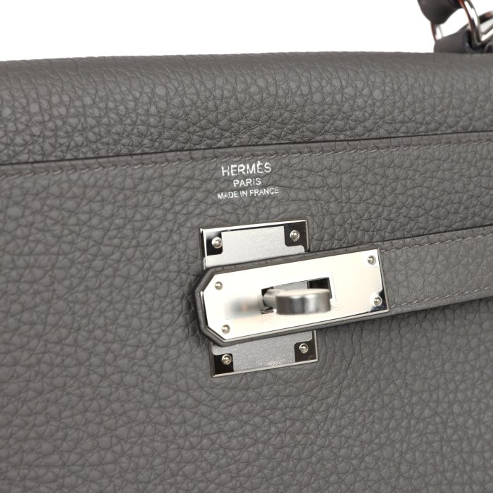 Handmade HKR 28 Gris Meyer Clemence Palladium Hardware - 图片 7