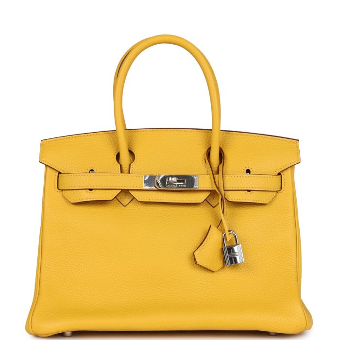 Handmade Bag HB 30 Soleil Clemence Palladium Hardware