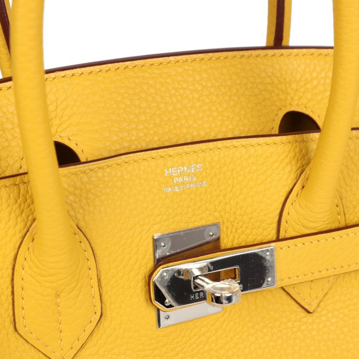 Handmade Bag HB 30 Soleil Clemence Palladium Hardware - 图片 6