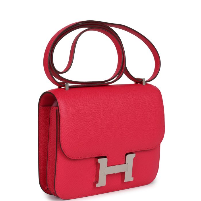 Handmade Bag HC 18 Rose Extreme Epsom Palladium Hardware - 图片 2
