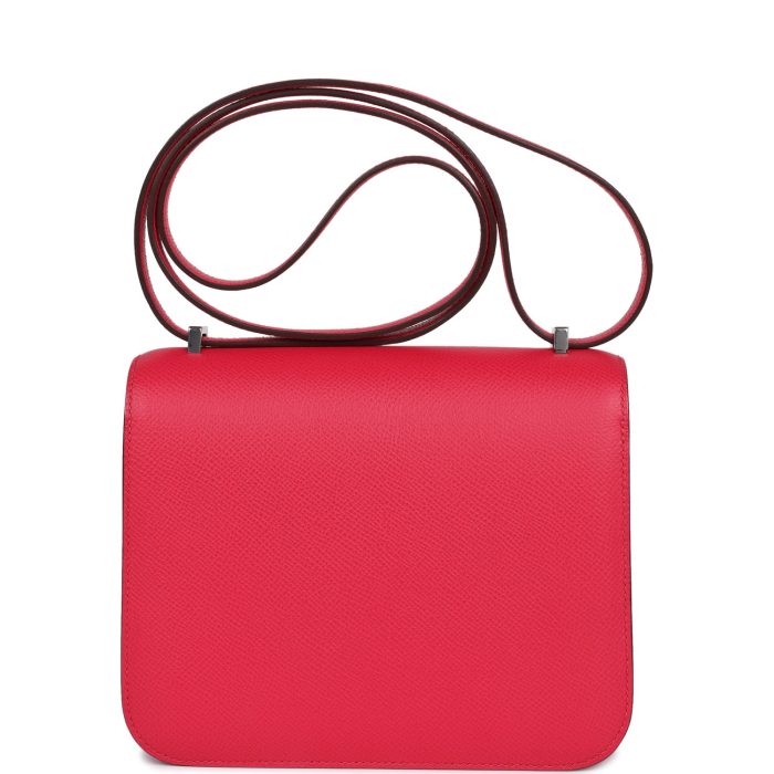 Handmade Bag HC 18 Rose Extreme Epsom Palladium Hardware - 图片 4