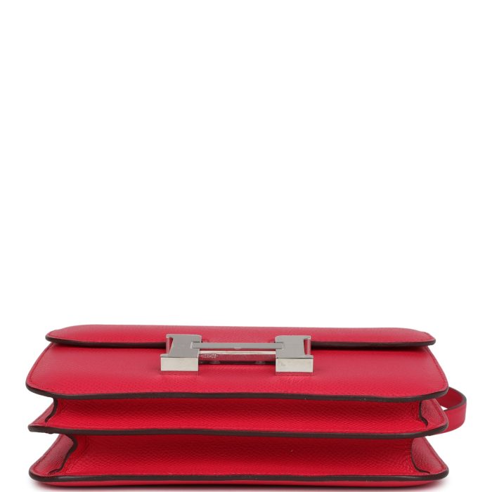 Handmade Bag HC 18 Rose Extreme Epsom Palladium Hardware - 图片 5