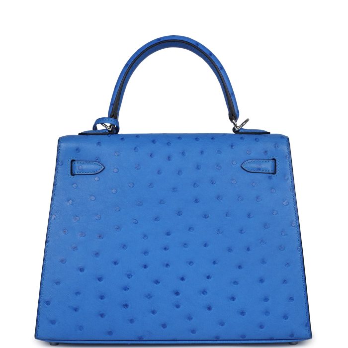 Handmade HKS 25 Bleuet Ostrich Palladium Hardware - 图片 5
