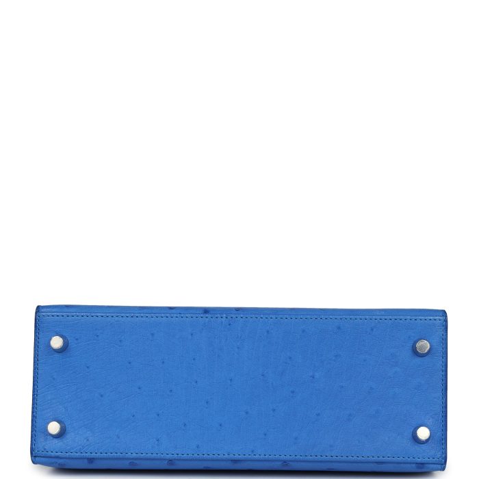Handmade HKS 25 Bleuet Ostrich Palladium Hardware - 图片 6