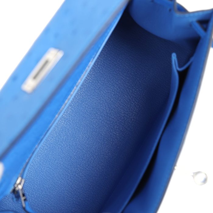 Handmade HKS 25 Bleuet Ostrich Palladium Hardware - 图片 8