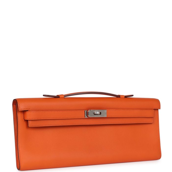 Handmade Bag HKC Orange Swift Palladium Hardware - 图片 2