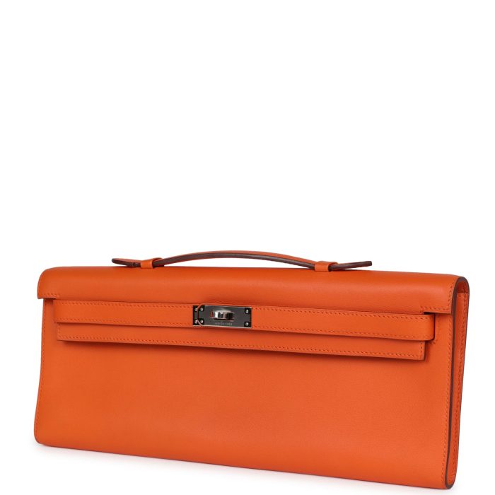 Handmade Bag HKC Orange Swift Palladium Hardware - 图片 3