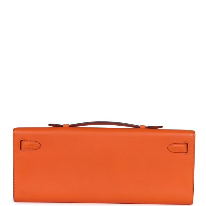 Handmade Bag HKC Orange Swift Palladium Hardware - 图片 4