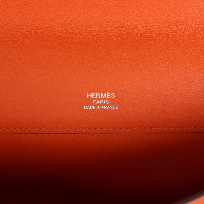 Handmade Bag HKC Orange Swift Palladium Hardware - 图片 7