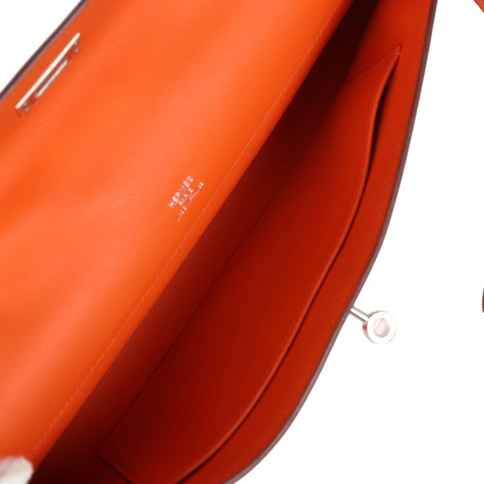 Handmade Bag HKC Orange Swift Palladium Hardware - 图片 8