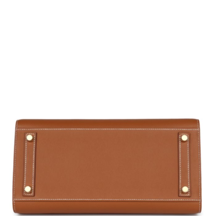 Handmade Bag HB Sellier 30 Gold Epsom Gold Hardware - 图片 5