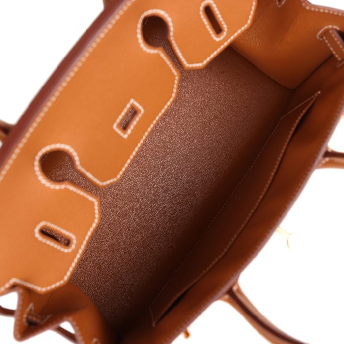 Handmade Bag HB Sellier 30 Gold Epsom Gold Hardware - 图片 7