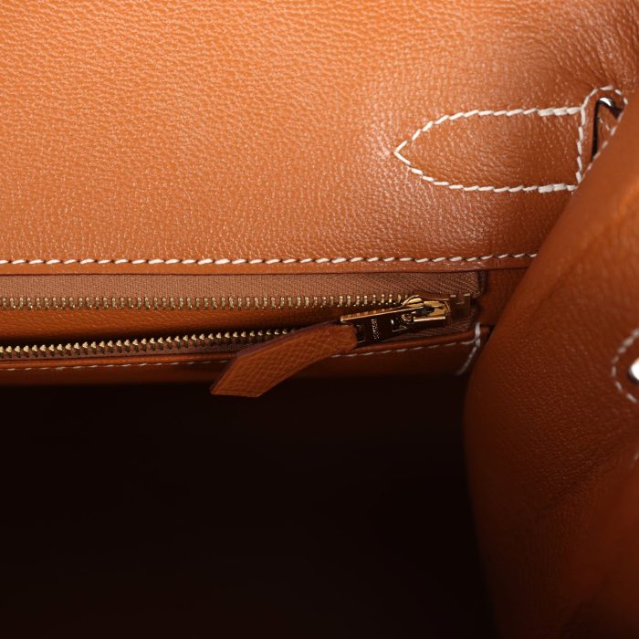 Handmade Bag HB Sellier 30 Gold Epsom Gold Hardware - 图片 8