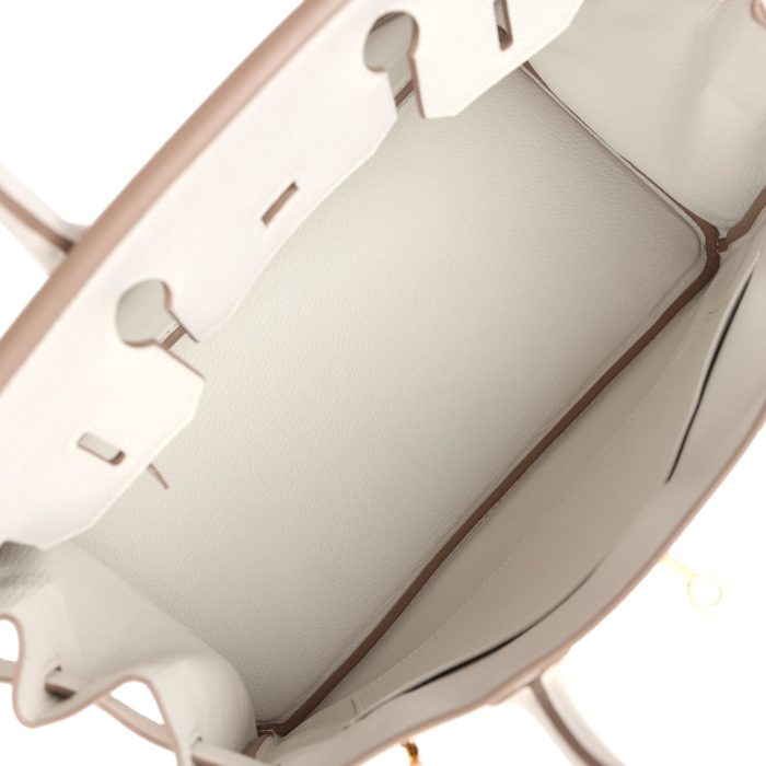 Handmade Bag HB 30 Gris Pale Epsom Gold Hardware - 图片 7