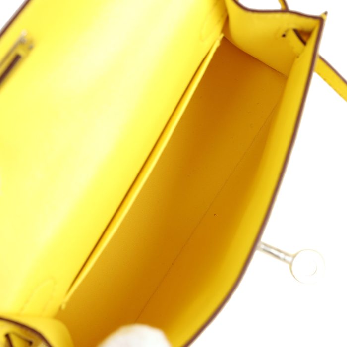 Handmade HKS 20 Jaune Citron Chevre Palladium Hardware - 图片 7