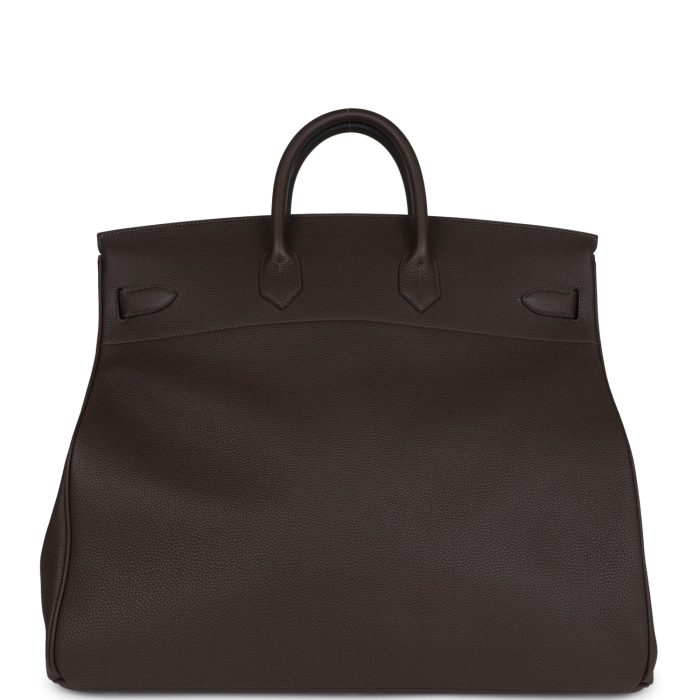 Handmade Bag HMB HAC 50 Ecorce Togo Palladium Hardware - 图片 4