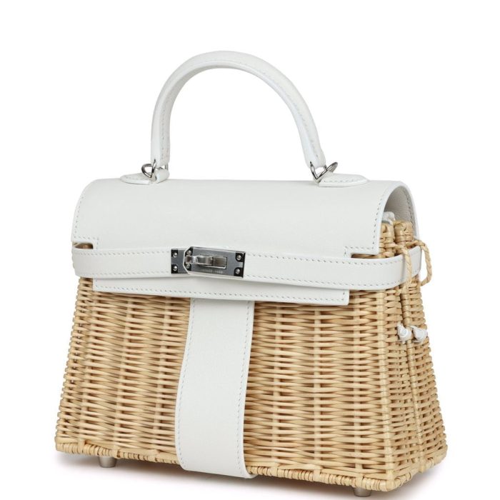 Handmade Mini HPK 20 White Swift Palladium Hardware - 图片 3