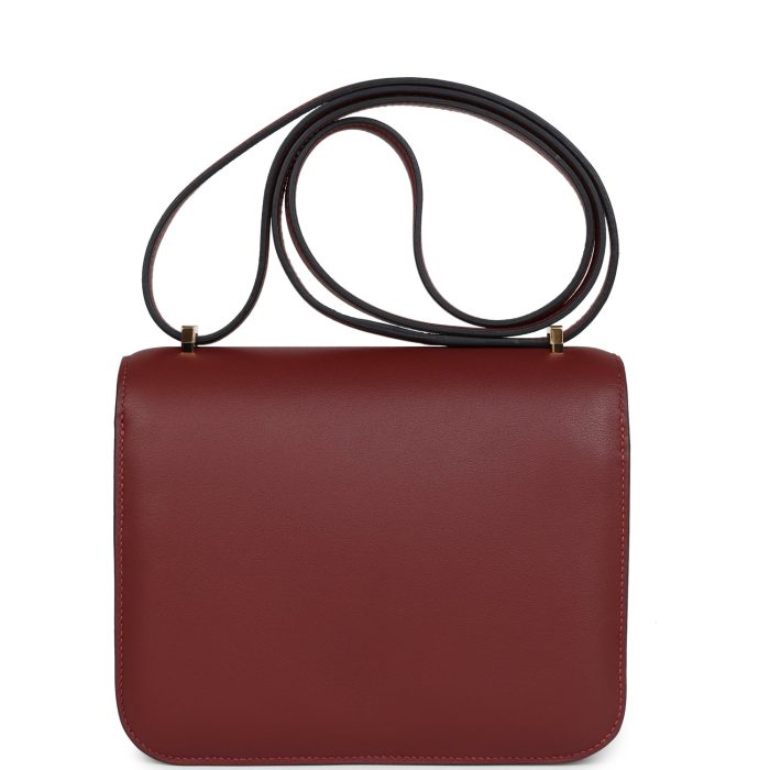 Handmade Bag HC 18 Rouge H Swift Gold Hardware - 图片 4