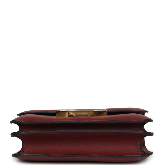 Handmade Bag HC 18 Rouge H Swift Gold Hardware - 图片 5