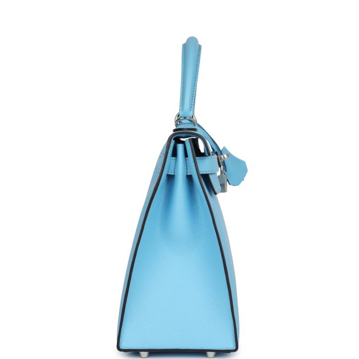 Handmade HKS 28 Bleu Celeste Epsom Palladium Hardware - 图片 4
