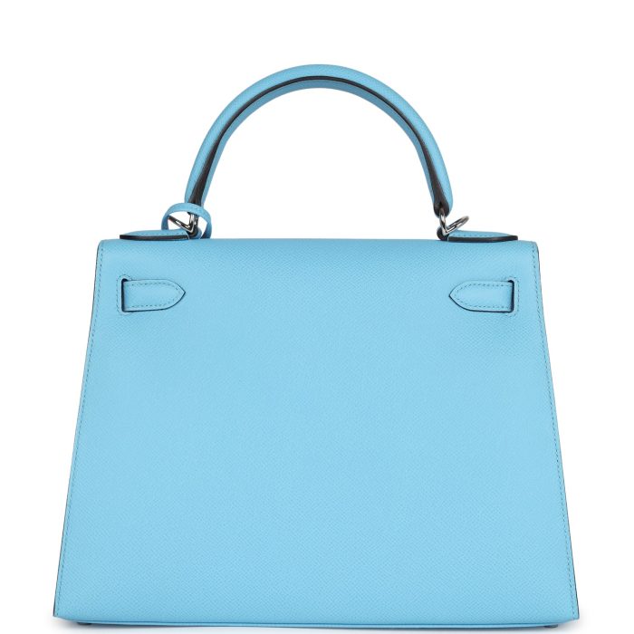 Handmade HKS 28 Bleu Celeste Epsom Palladium Hardware - 图片 5