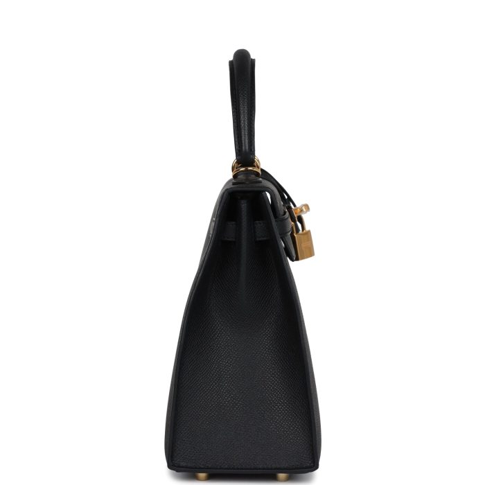 Handmade HKS 25 Black Epsom Gold Hardware - 图片 4