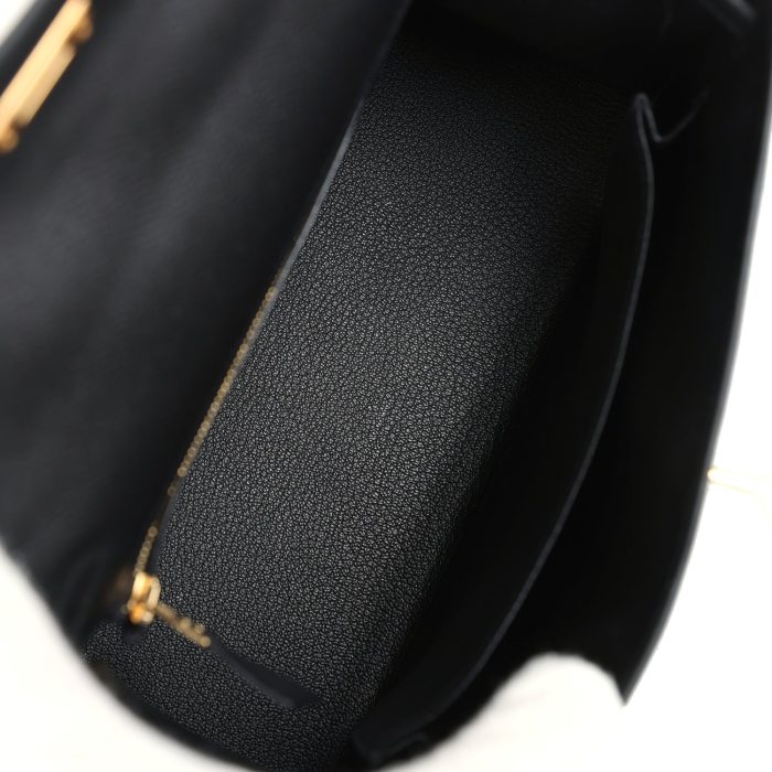 Handmade HKS 25 Black Epsom Gold Hardware - 图片 8
