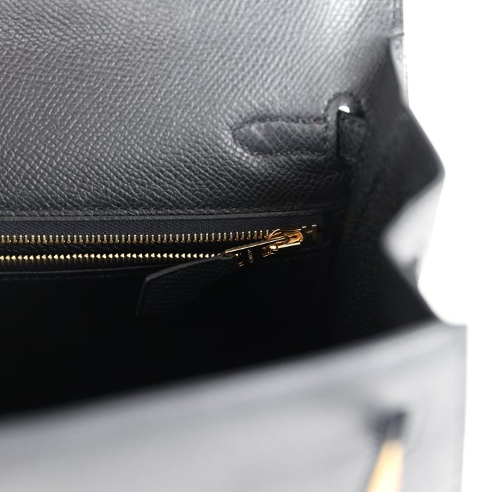Handmade HKS 25 Black Epsom Gold Hardware - 图片 9