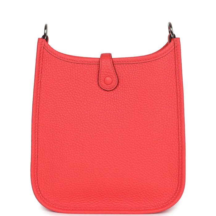 Handmade Bag HE TPM Rose Texas Clemence Palladium Hardware - 图片 5