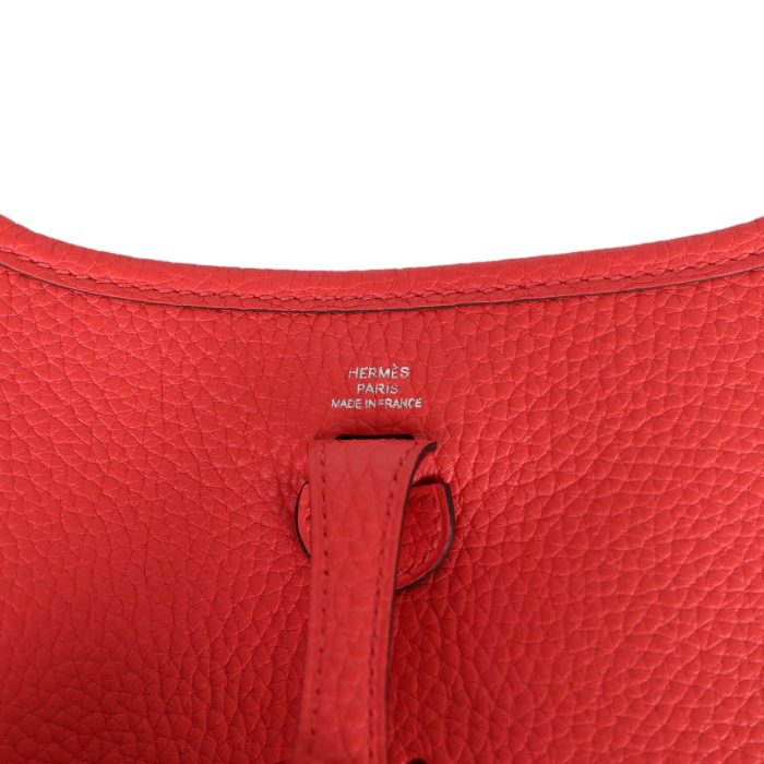 Handmade Bag HE TPM Rose Texas Clemence Palladium Hardware - 图片 7
