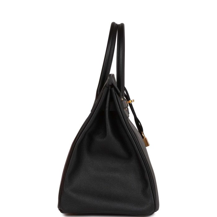 Handmade Bag HB 35 Black Epsom Gold Hardware - 图片 6
