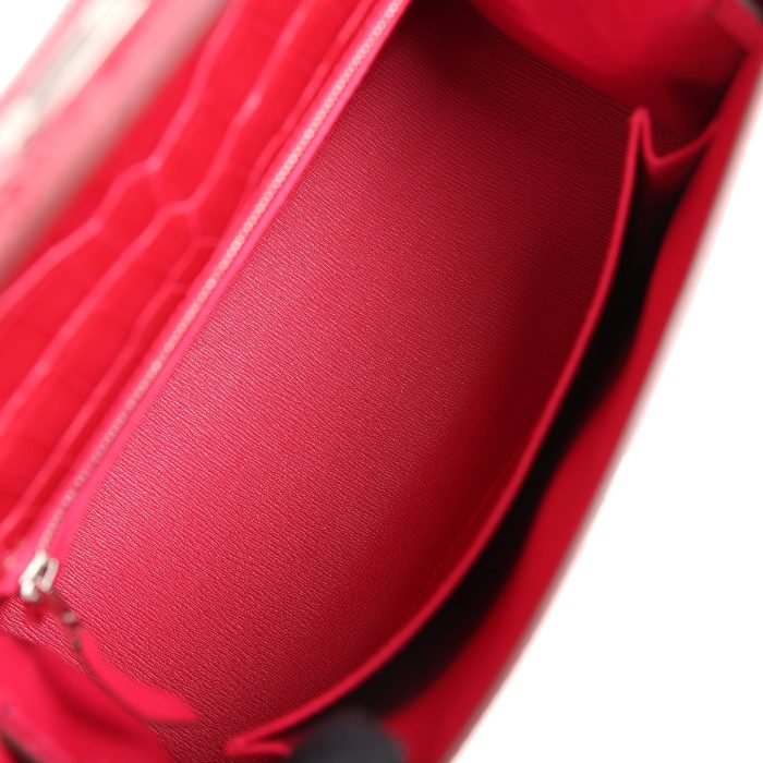 Handmade HKS 25 Rose Extreme Shiny Alligator Palladium Hardware - 图片 7