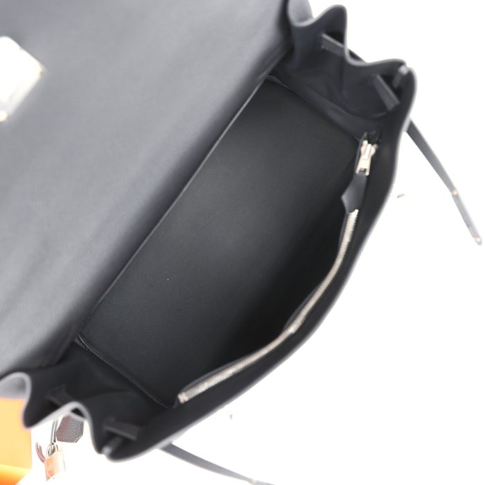 Handmade HK 42 Maxi Black Togo Palladium Hardware - 图片 9