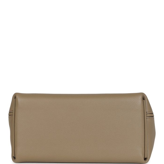 Handmade bag Mini Beige Marfa Verso Evercolor and Swift Permabrass Hardware - 图片 6