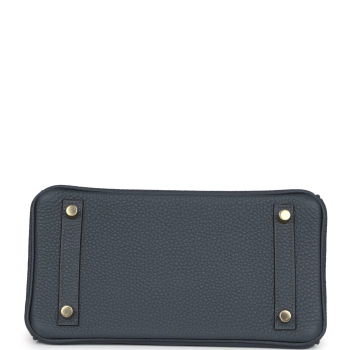 Handmade Bag HB 25 Gris Misty Togo Permabrass Hardware - 图片 5