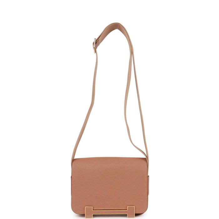 Handmade Bag HG Quebracho and Chai Chevre Gold Hardware - 图片 5