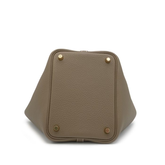 Handmade HPL 18 Etoupe Clemence Gold Hardware - 图片 5