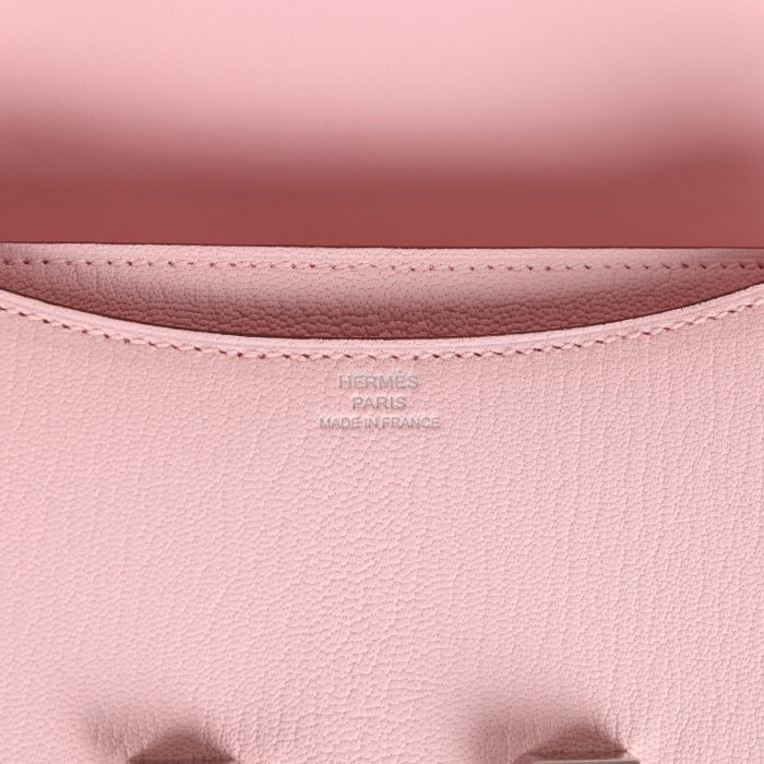 Handmade Bag HC 18 Rose Sakura Chevre Palladium Hardware - 图片 7