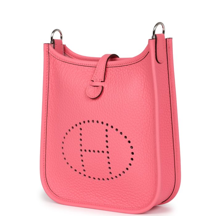 Handmade Bag HE TPM Rose Azalee Clemence Palladium Hardware - 图片 3