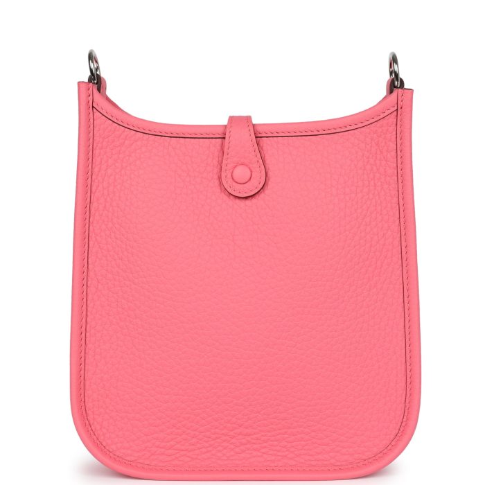 Handmade Bag HE TPM Rose Azalee Clemence Palladium Hardware - 图片 5