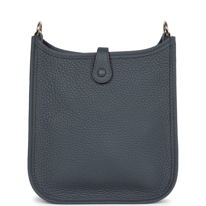 Handmade Bag HE TPM Gris Misty Clemence Permabrass Hardware - 图片 5