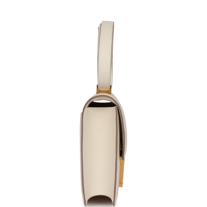 Handmade Bag HC 1-24 Craie Epsom Brushed Gold Hardware - 图片 3