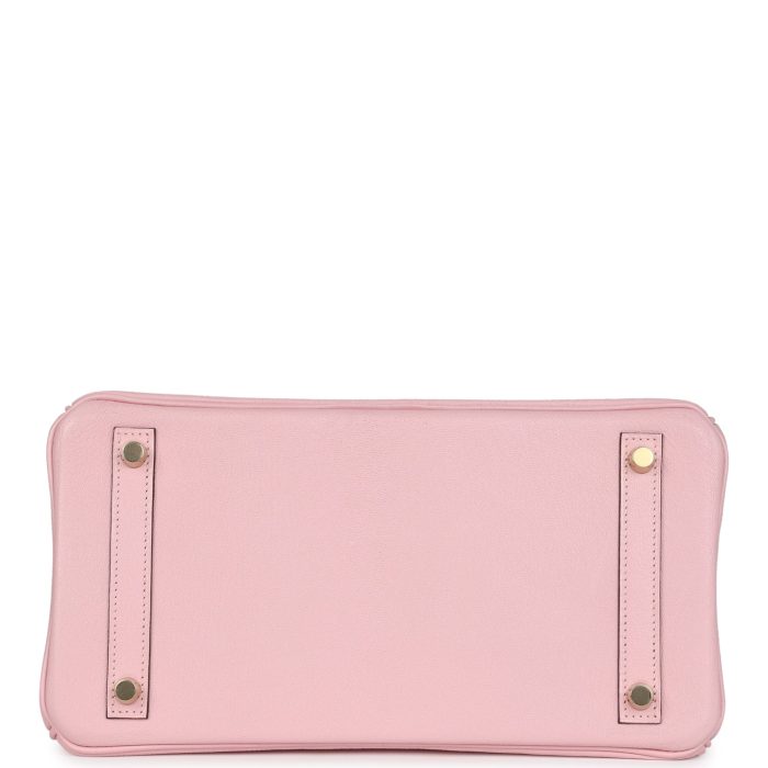 Handmade Bag HB 30 Rose Sakura Chevre Mysore Gold Hardware - 图片 5